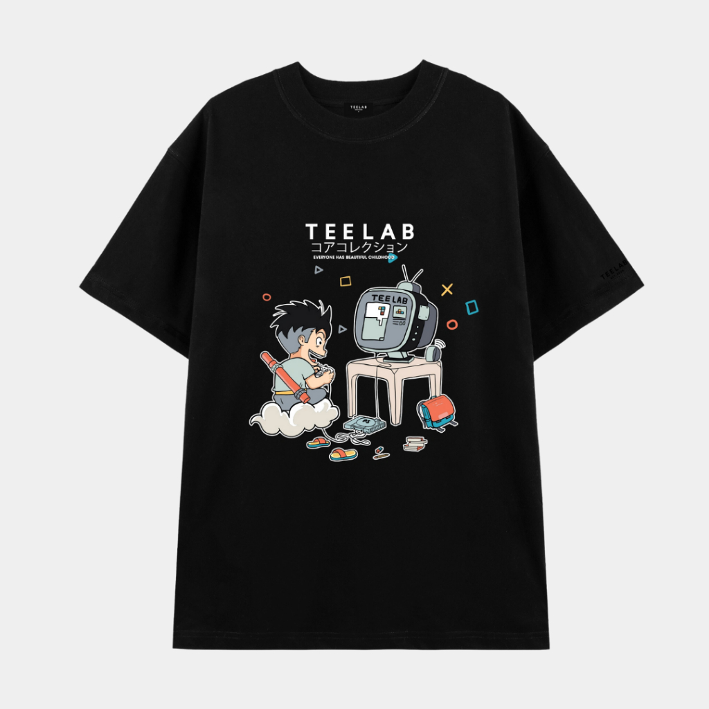 Áo Thun Nam Nữ Teelab Local Brand Chất liệu Cotton Form Oversize Teelab x TGOD Local Brand Gameboy TS155