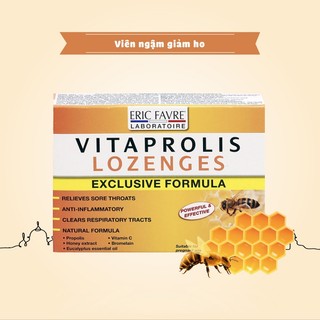 Vitaprolis Lozenges - Hỗ trợ giảm ho cho cả gia đình