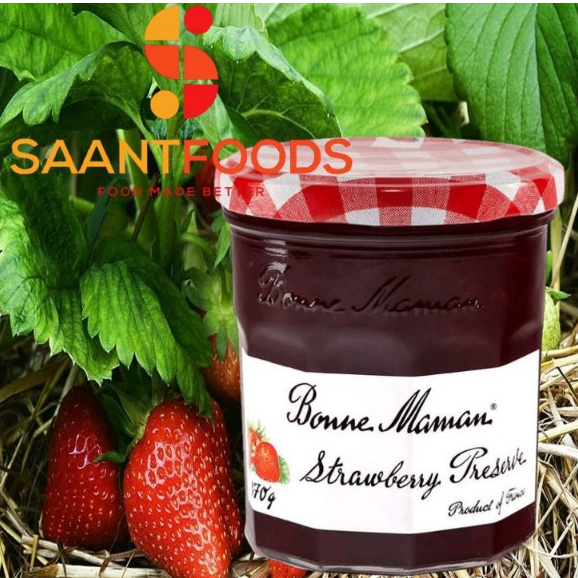 Mứt Dâu Bonne Maman (Hủ) - 370G