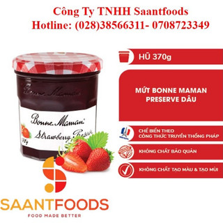 Mứt Dâu Bonne Maman (Hủ) - 370G