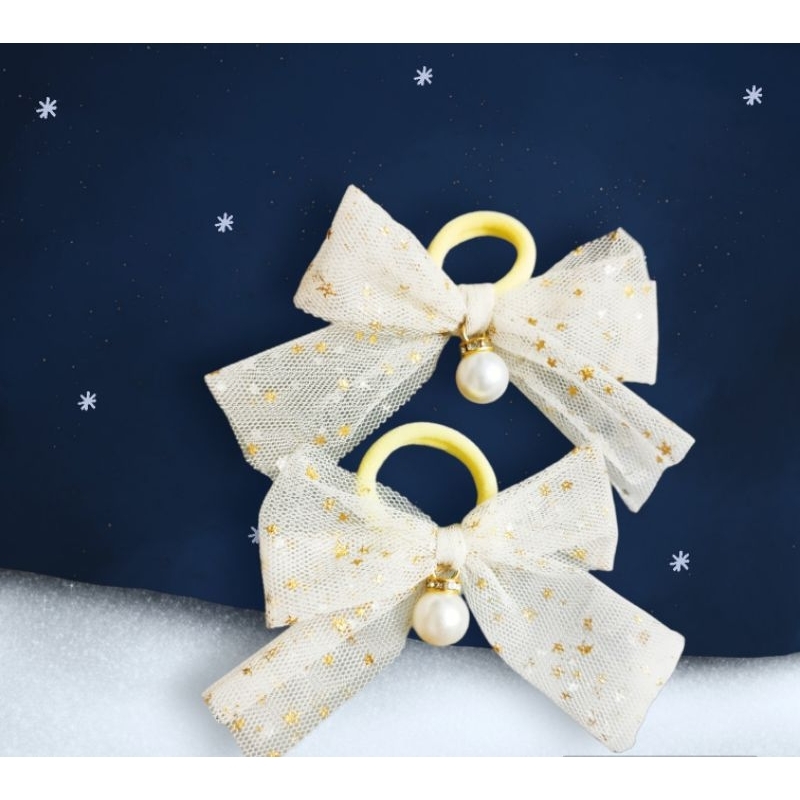 Hai dây buộc tóc nơ cho bé mã K2302