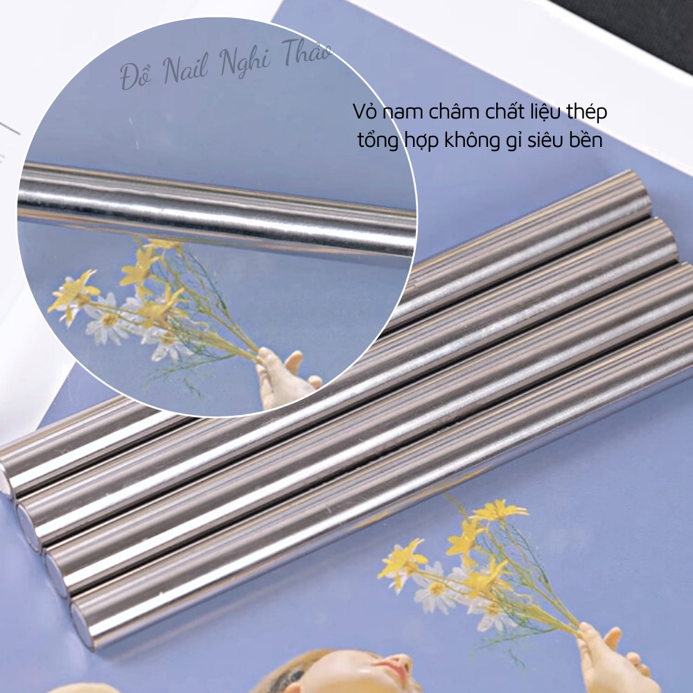 Nam châm mắt mèo siêu to 2 đầu NGHI THẢO