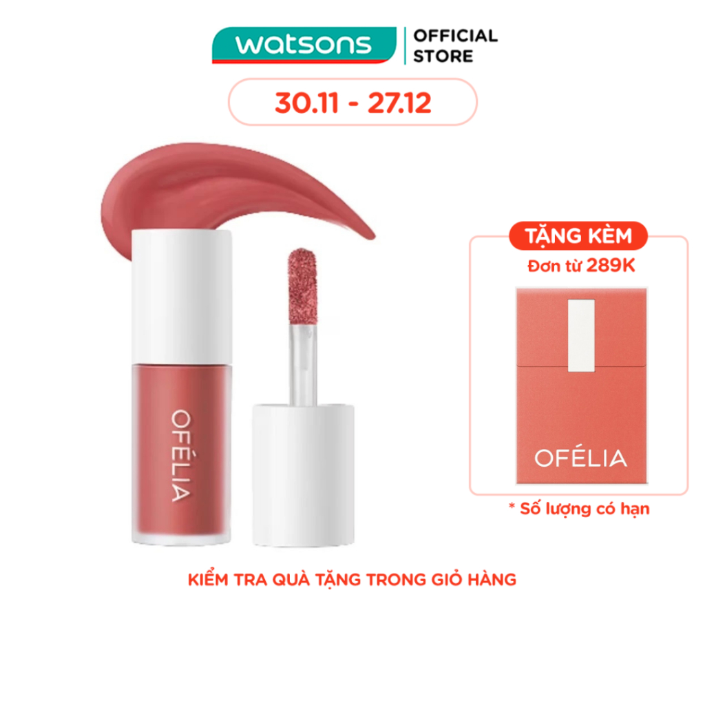 Kem Má Hồng Ofélia Lolli Liquid Blush 4.3g