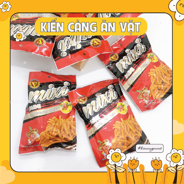 Snack MIXI mini thơm cay ngon hấp dẫn, đồ ăn vặt giá rẻ, đồ ăn vặt cổng trường hot nhất