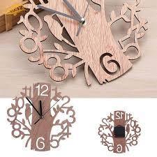 Đồng hồ treo tường bằng gỗ - Đồng hồ treo tường trang trí .