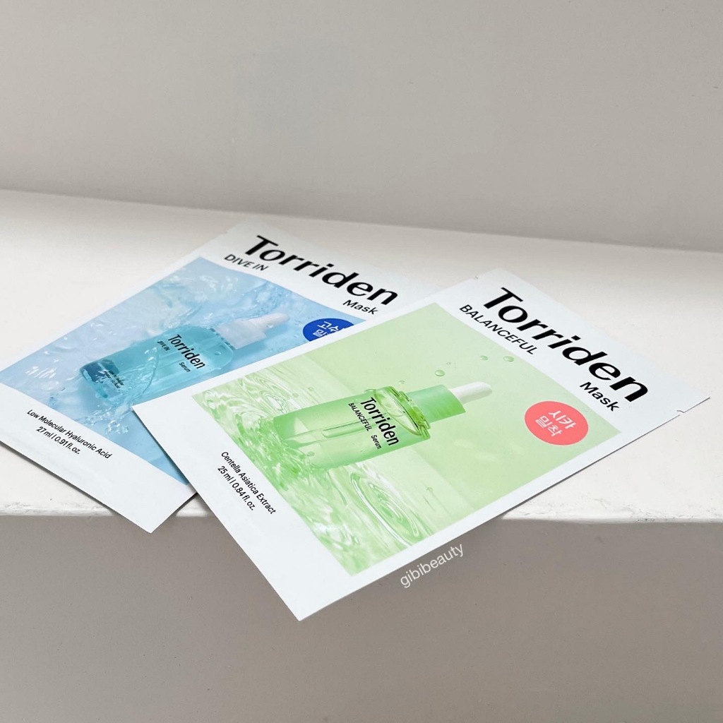 Mặt nạ cấp nước, phục hồi TORRIDEN Dive In 27ml