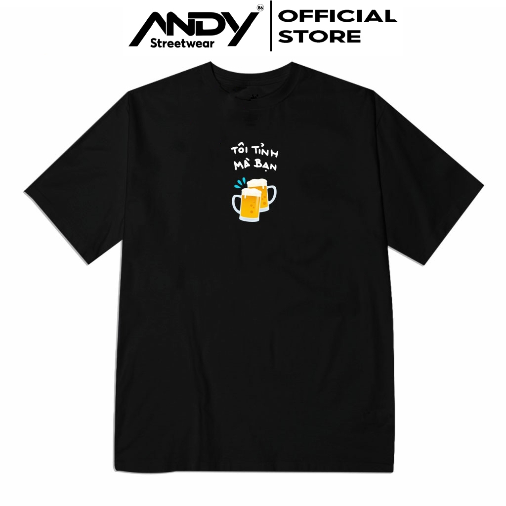 Áo thun tay lỡ Tôi Tỉnh Mà Bạn Mặc Đi Nhậu