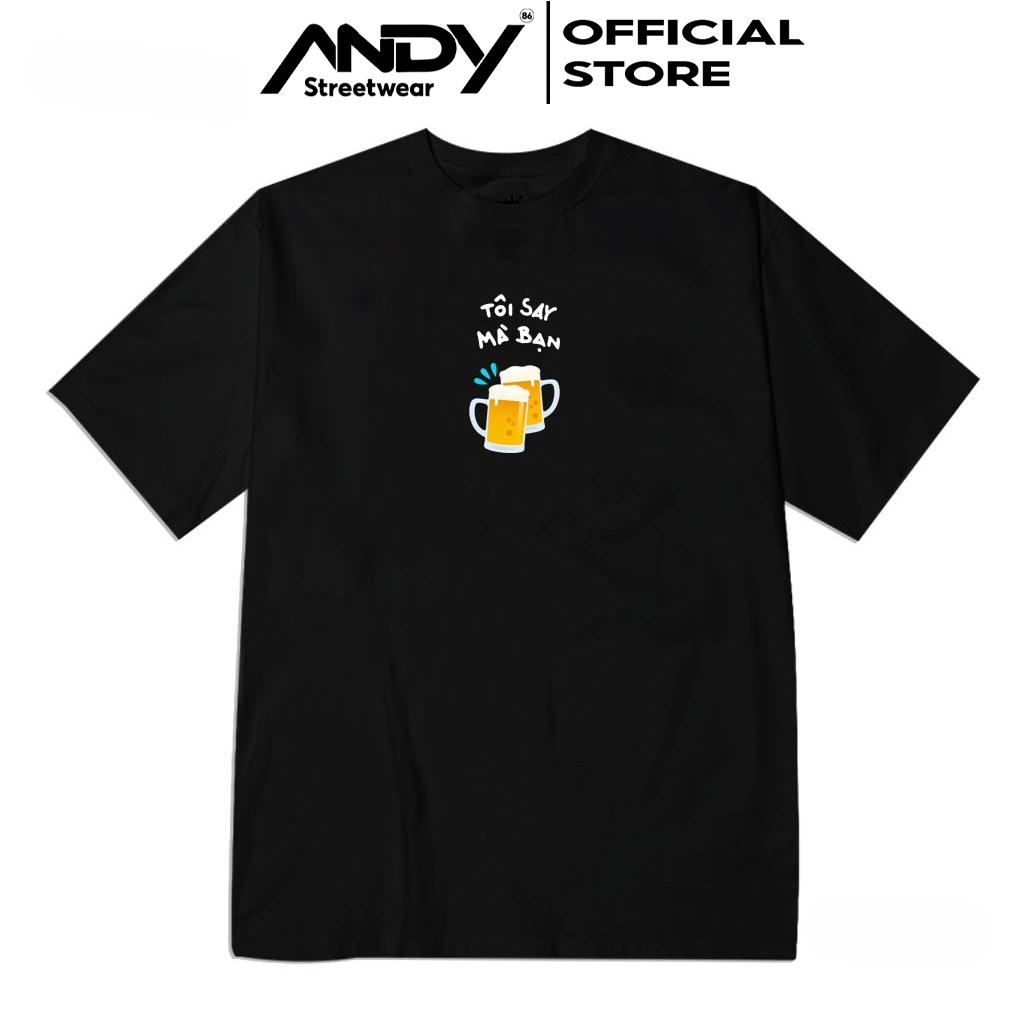 Áo thun tay lỡ Tôi Tỉnh Mà Bạn Mặc Đi Nhậu