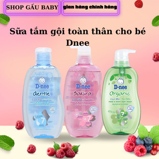 Sữa tắm gội toàn thân cho bé Dnee 380ml