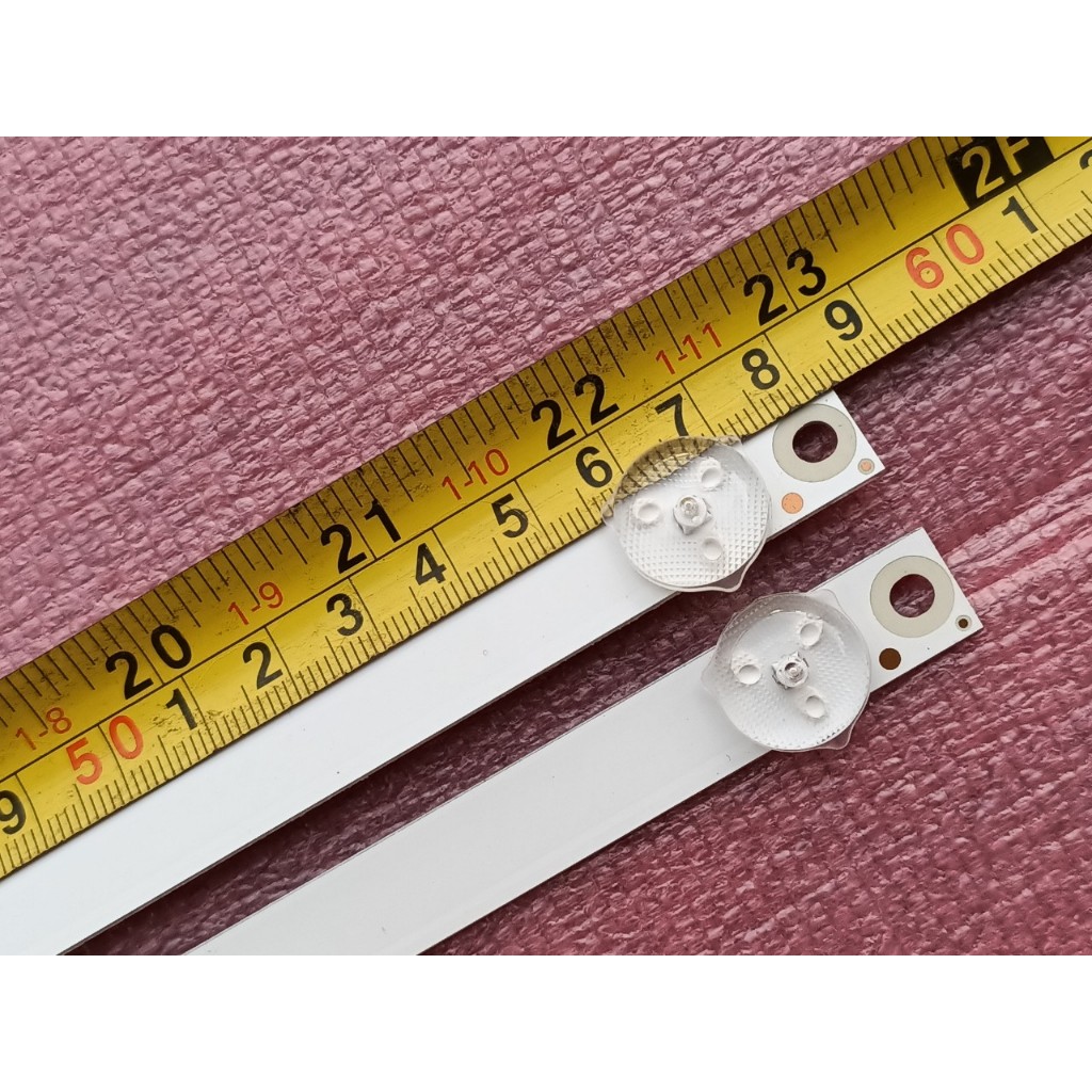 THANH LED TIVI KOODA 32VS9 K32S3 HÀNG MỚI 100% BỘ 2 THANH MỖI THANH 6 BÓNG 6V DÀI 58,3cm