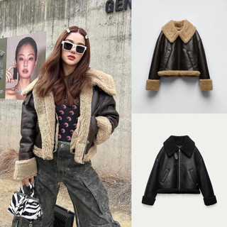 ZR Faux Leather Jacket