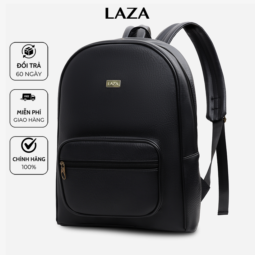 Balo laptop da PU nhập khẩu cao cấp Louis Backpack 564 - Chất liệu chống thấm nước - Thương hiệu LAZA