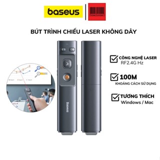 Bút Laser trình chiếu Baseus Orange Dot Wireless Presenter ACFYB cho Laptop/ Mac tốc độ 2.4ghz
