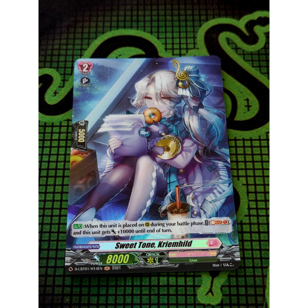 Thẻ Bài Cardfight Vanguard D-LBT01/H14 Sweet Tone, Kriemhild – Holo Rare
