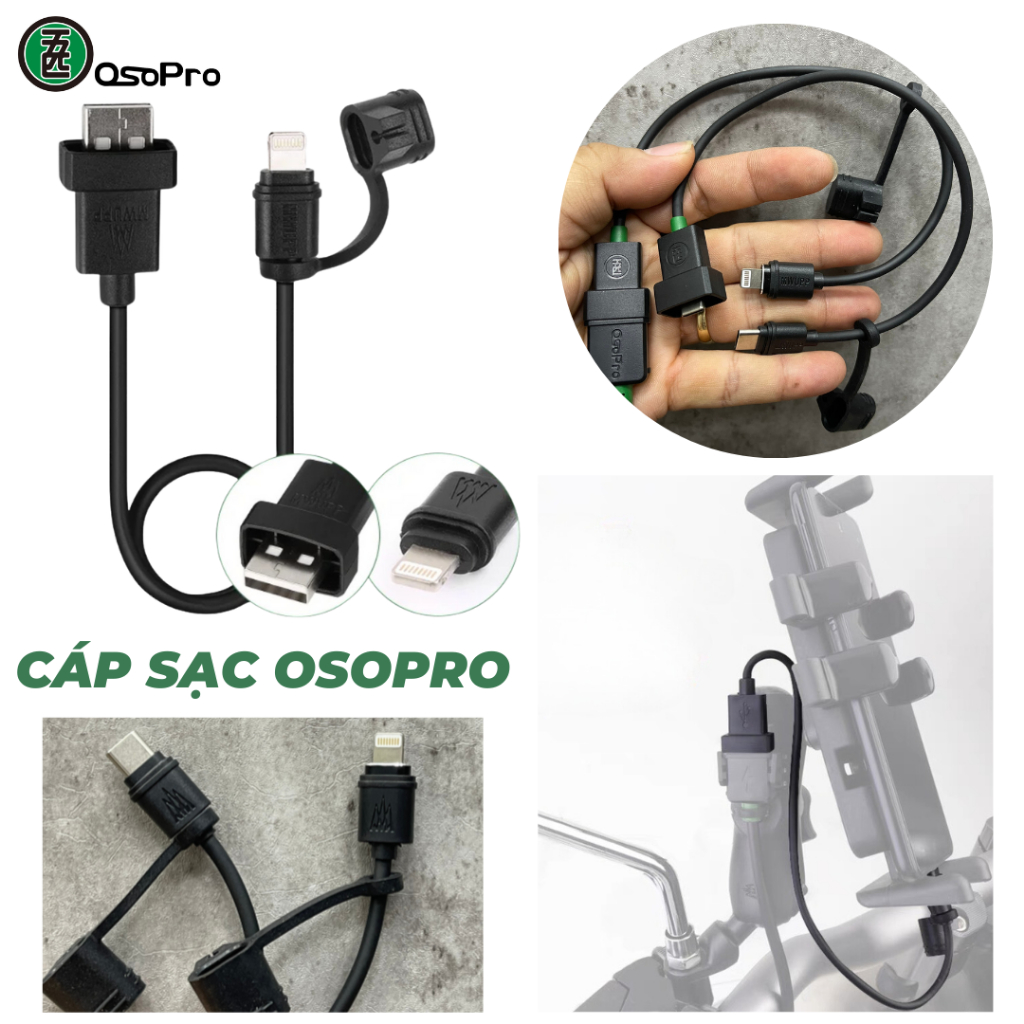 DÂY CÁP SẠC OSOPRO CHÍNH HÃNG