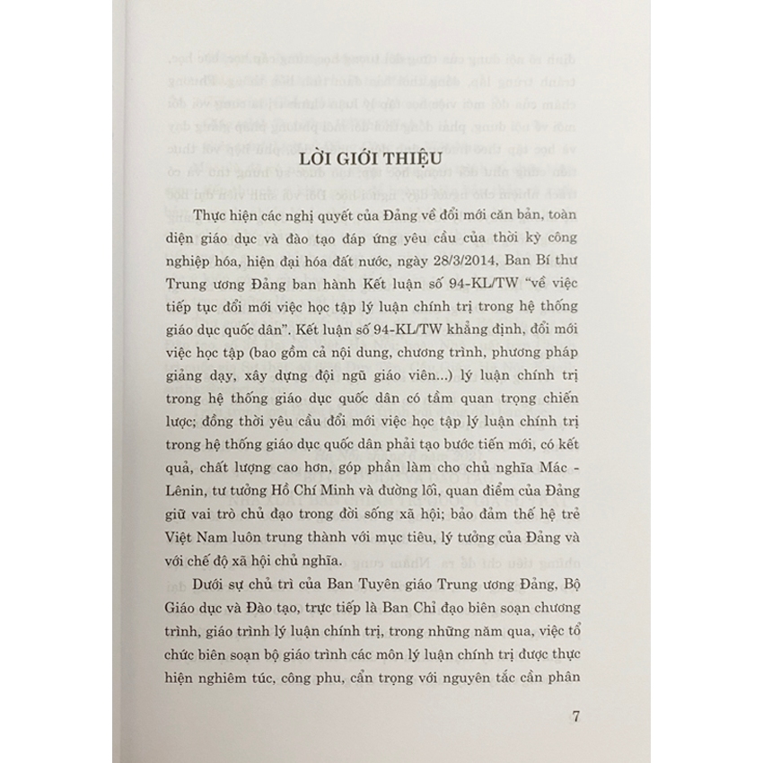 Sách - Giáo trình Tư tưởng Hồ Chí Minh