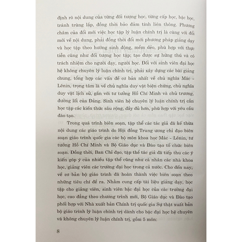 Sách - Giáo trình Tư tưởng Hồ Chí Minh