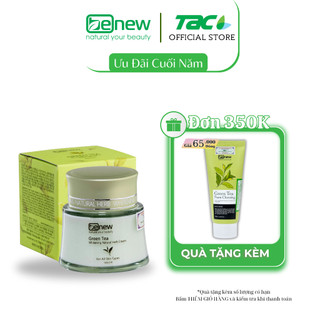 Kem dưỡng da trà xanh cao cấp Benew Green Tea 60ml