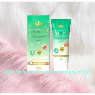 Sữa Rửa Mặt THẢO DƯỢC COMPLEX 3 Kingphar - loại bỏ bụi bẩn và bã nhờn trên da, làm sạch lỗ chân lông, dưỡng da mềm mạị