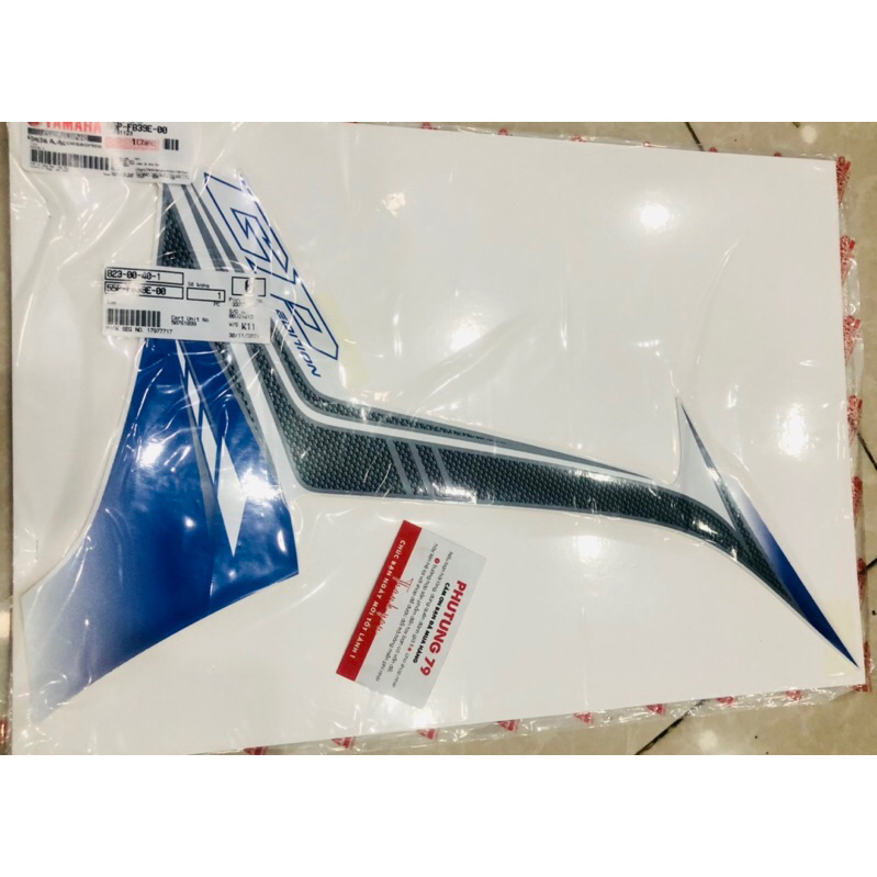 Tem exciter 135 xanh gb 2011 chính hãng YAMAHA