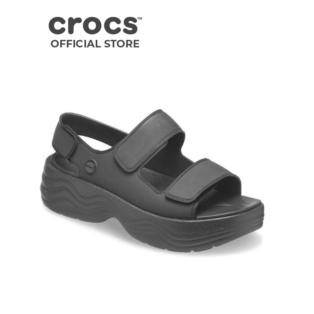 Xăng Đan Nữ Crocs Skyline - Black