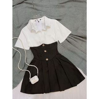(50-90 KG) ĐẦM KARA, CHẤT COTTON HÀN CO GIÃN, CÓ QUẦN TRONG, FORM TRẺ TRUNG DỄ MẶC