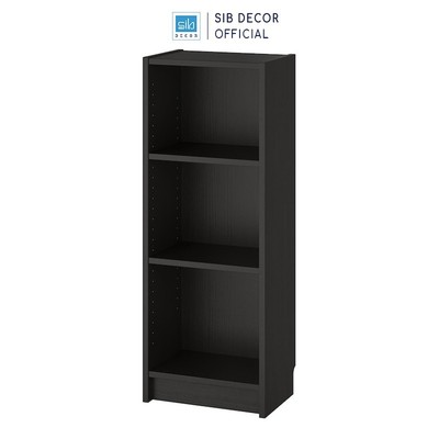 Kệ Sách 3 Tầng Có Hậu Billy Dài 40cm By SIB Decor KSG108