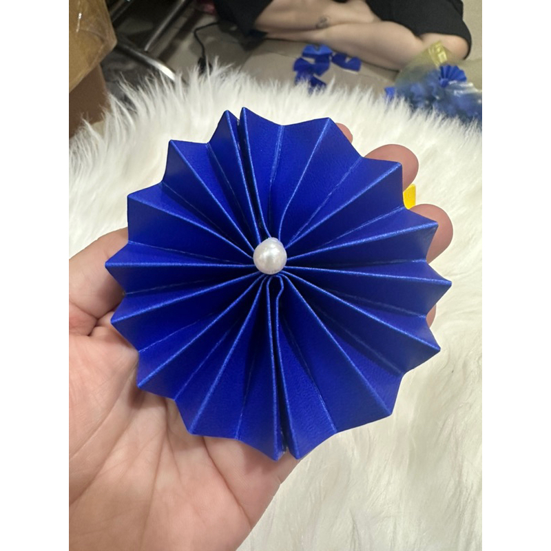 Quạt giấy làm oản,làm tháp bánh, trang trí, decor siêu đẹp