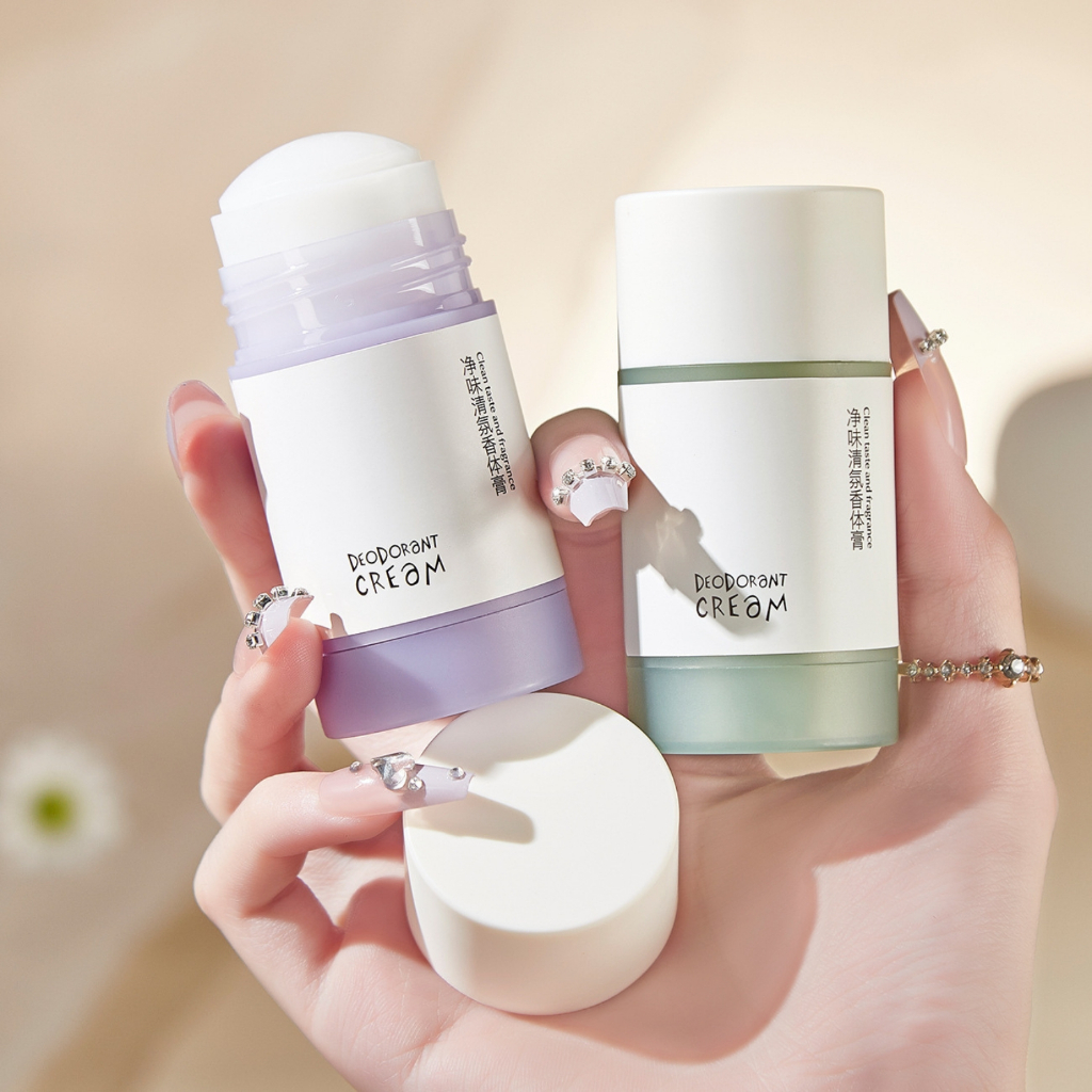 Nước Hoa Sáp Hương Thơm Quyến Rũ CREAM 30Gram, Lăn Khử Mùi Hương Nước Hoa Lưu Hương Lâu 6-8H Tự Tin