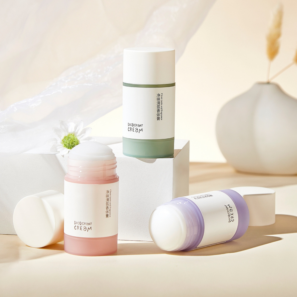 Nước Hoa Sáp Hương Thơm Quyến Rũ CREAM 30Gram, Lăn Khử Mùi Hương Nước Hoa Lưu Hương Lâu 6-8H Tự Tin