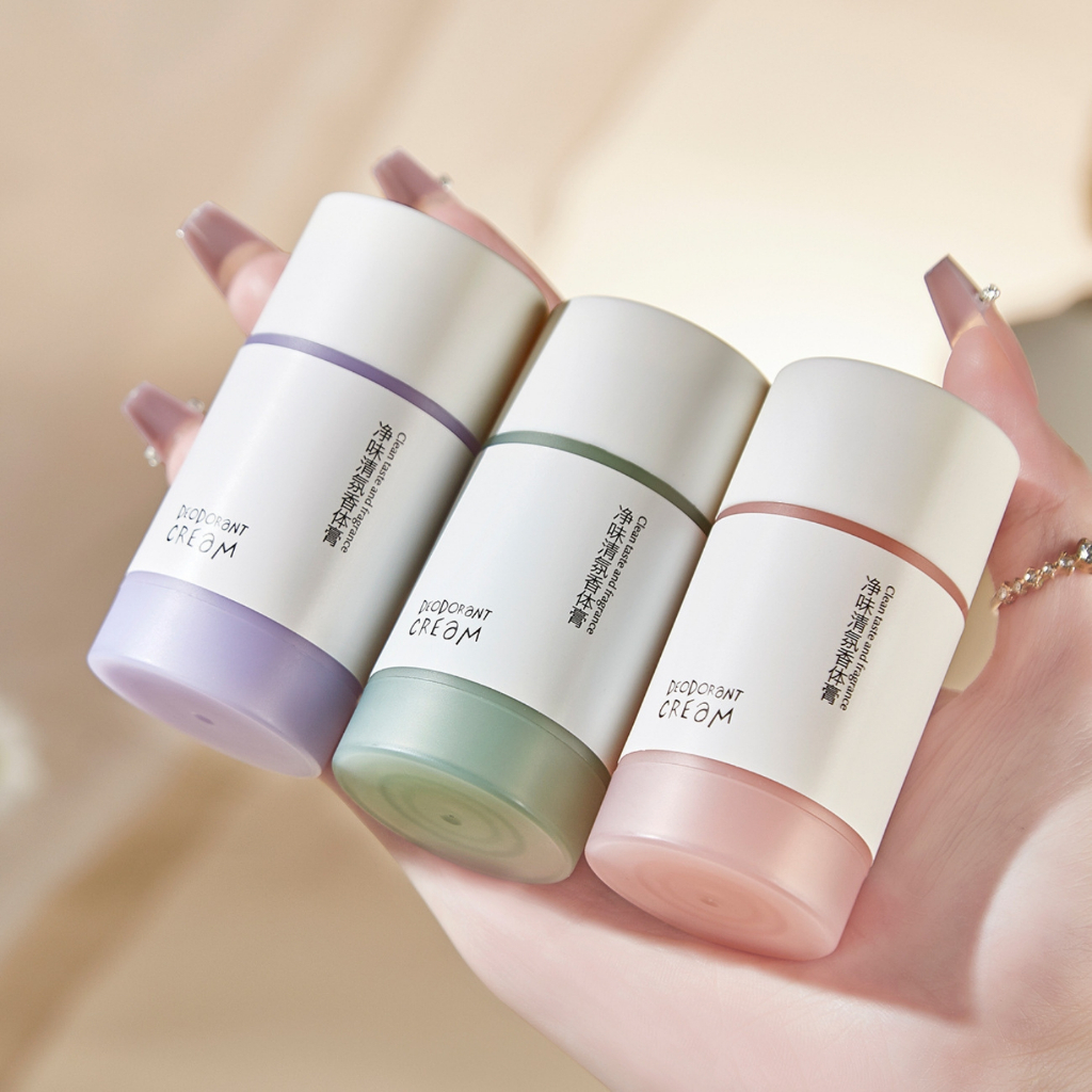 Nước Hoa Sáp Hương Thơm Quyến Rũ CREAM 30Gram, Lăn Khử Mùi Hương Nước Hoa Lưu Hương Lâu 6-8H Tự Tin