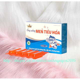 Ống Uống MEN TIÊU HÓA Kingphar  (Hộp 10 ống x 5 ml) - cân bằng vi khuẩn đường ruột, giúp hấp thu và tiêu hóa tốt hơn