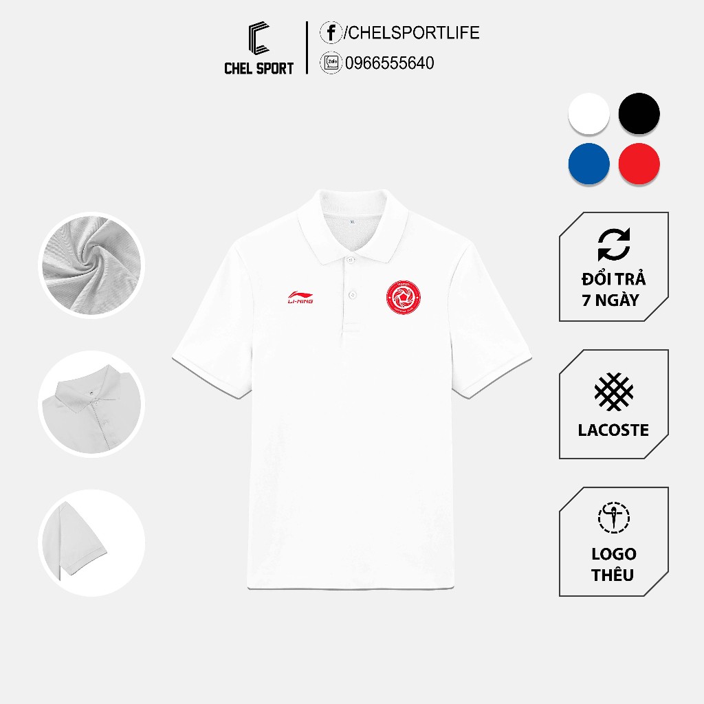 Áo polo logo thêu Thể Công Viettel cao cấp