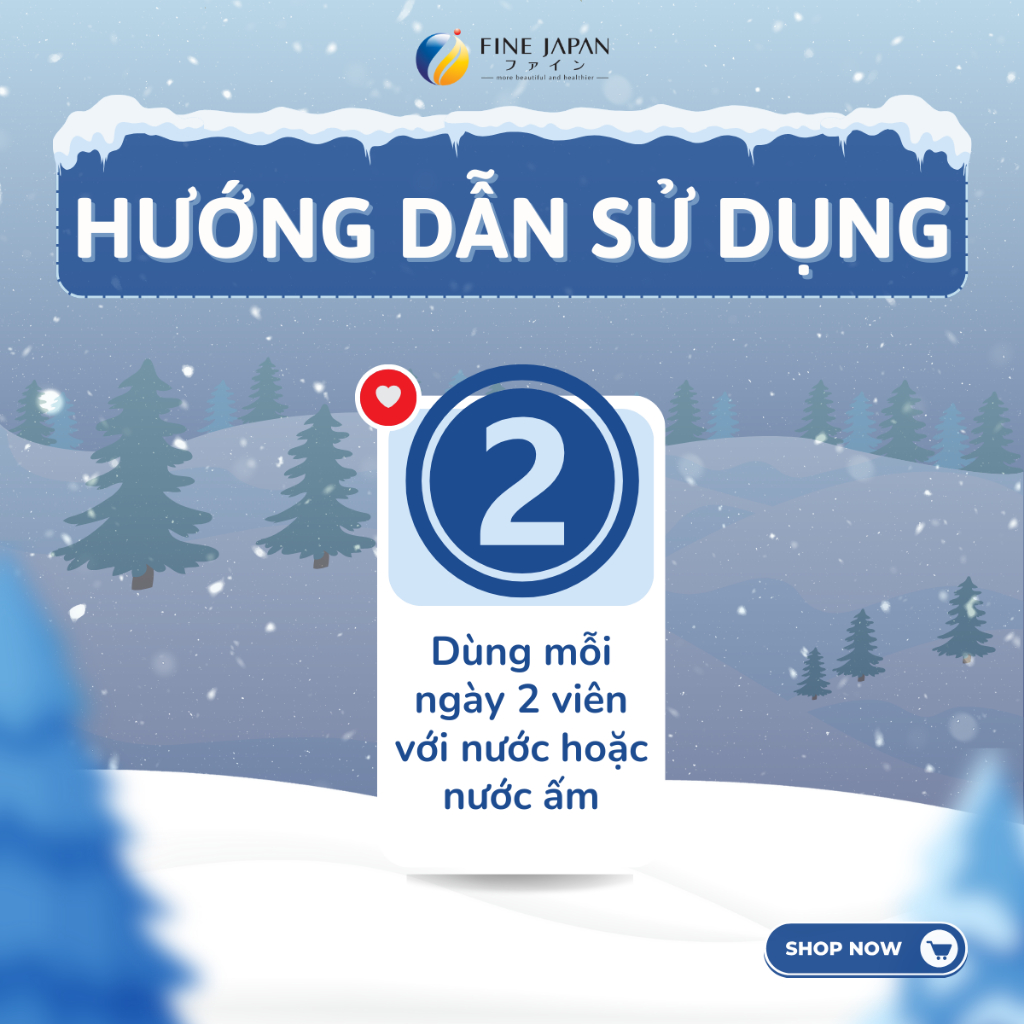 Vitamin C+D Fine Japan Ngăn Ngừa Suy Nhược Cơ Thể Hộp 60 Viên