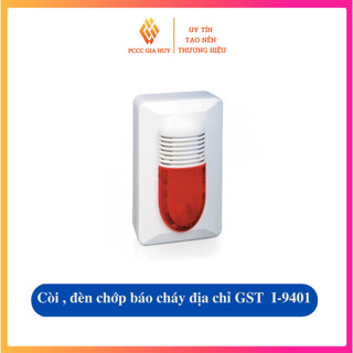 Còi báo cháy kết hợp chuông đèn địa chỉ GST I-9401