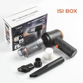 Máy hút bụi cầm tay mini không dây siêu tiện lợi, hút bụi xe ô tô, giường nệm lông chó mèo đa chức năng