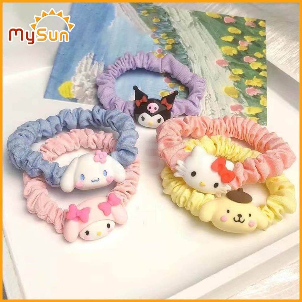 Dây thun chun buộc tóc cho bé gái cột tóc xinh kiểu hoạt hình cute dễ thương.