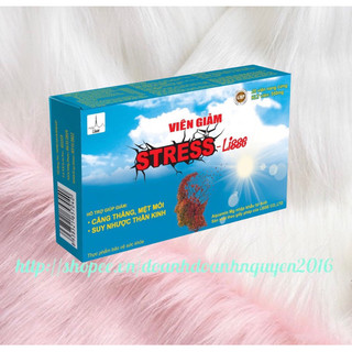VIÊN GIẢM STRESS-LISSE  - Hộp 20 viên nang - Giúp lưu thông khí huyết, dưỡng tâm an thần, cải thiện trí nhớ.