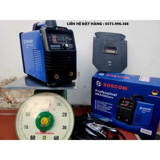 Máy hàn điện tử bos com 250E hàn que 3.2 - Máy hàn điện tử tặng đầy đủ phụ kiện hàn