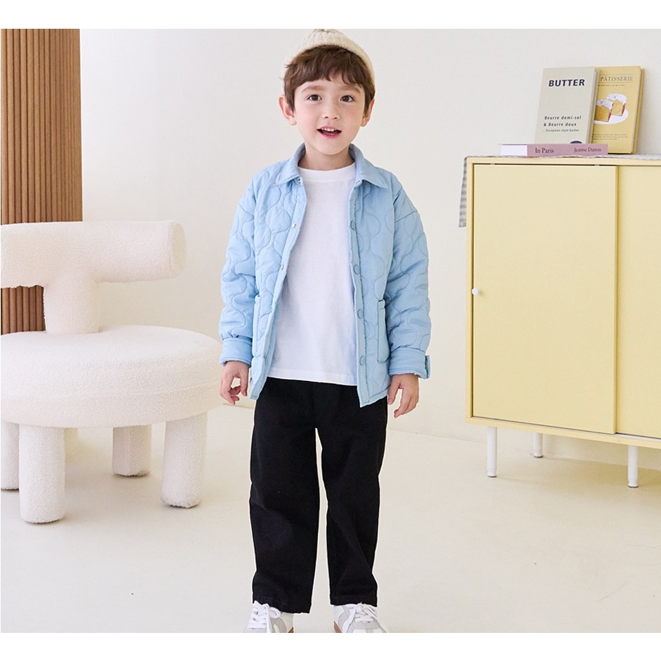 Áo khoác chần bông Bebezoo nhiều màu cho bé BEC3JP204