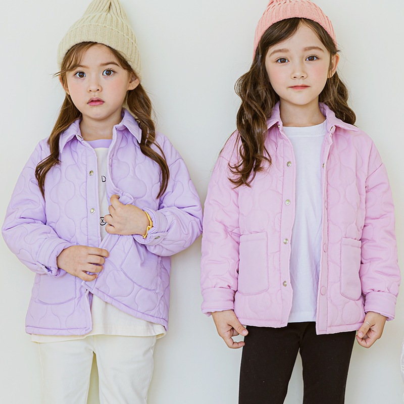 Áo khoác chần bông Bebezoo nhiều màu cho bé BEC3JP204