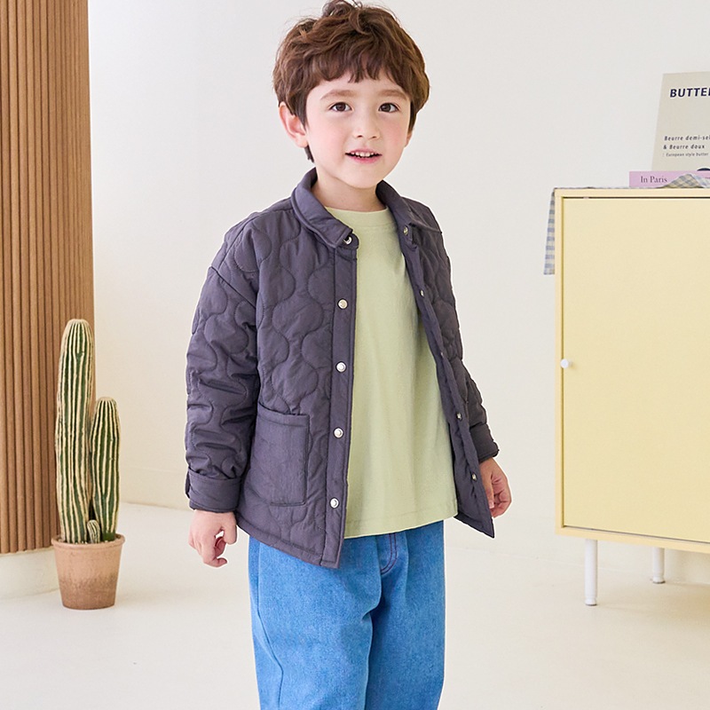 Áo khoác chần bông Bebezoo nhiều màu cho bé BEC3JP204