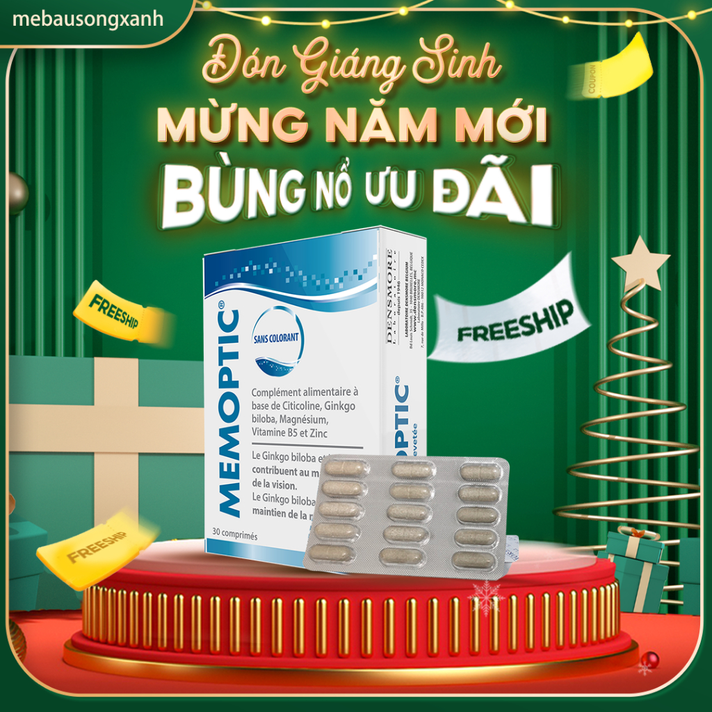Viên Uống Vitamin Bổ Não Memoptic: Cải Thiện Trí Nhớ, Ngăn Ngừa Và Phục Hồi Đột Quỵ