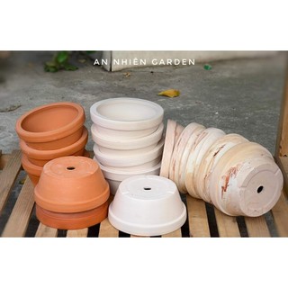 Combo 15 chậu đất nung kt 12x5cm xinh xỉu trồng sen trung size 10-12cm - trồng sen đá - xương rồng- lỗi 1 đổi 1