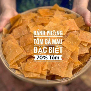 (Siêu Ngon,Loại 1,70% tôm) Bánh Phồng Tôm Cà Mau (500g) (Đặc Sản Cà Mau)