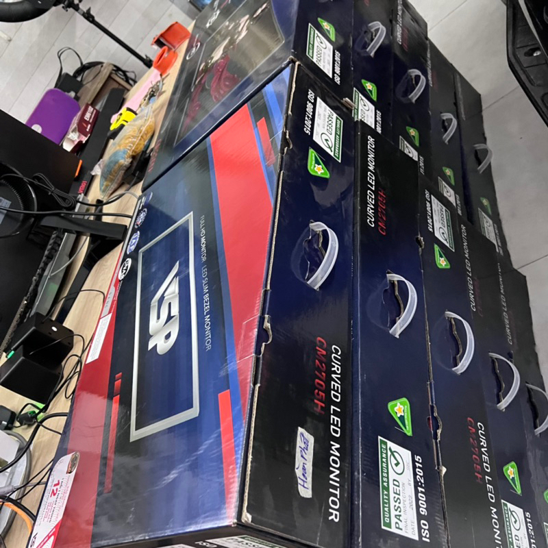 Màn Hình Cong VSP CM2705H 27"/ FHD/ 75Hz/ HDMI/ VGA/ Loa