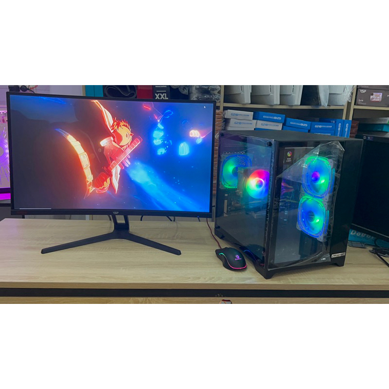 Màn Hình Cong VSP CM2705H 27"/ FHD/ 75Hz/ HDMI/ VGA/ Loa