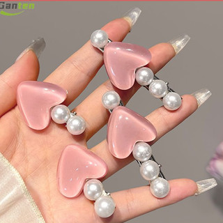 🧚🏻‍♀️Ganten🧚🏻‍♀️1 Kẹp Tóc Đính Đá Hình Trái Tim