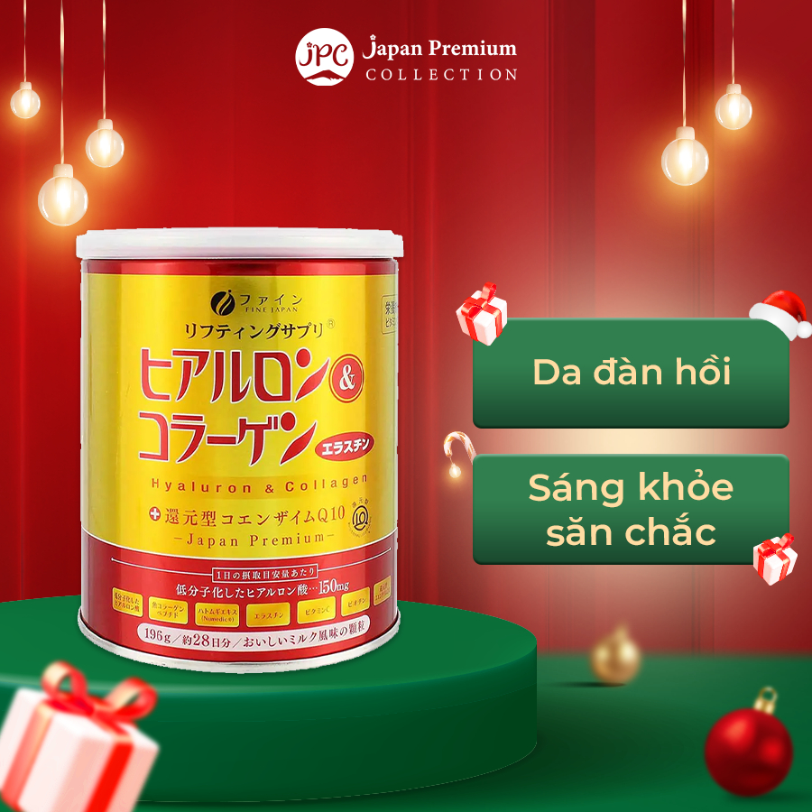 Bột uống Hyaluron & Collagen FINE JAPAN
