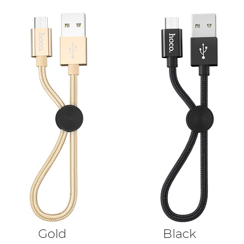 HOCO X35 DÀI 25cm CÁP SẠC NGẮN SẠC NHANH SIÊU BỀN DÂY DÙ MICRO USB-TYPE C cho sạc dự phòng điện thoại máy tính bảng